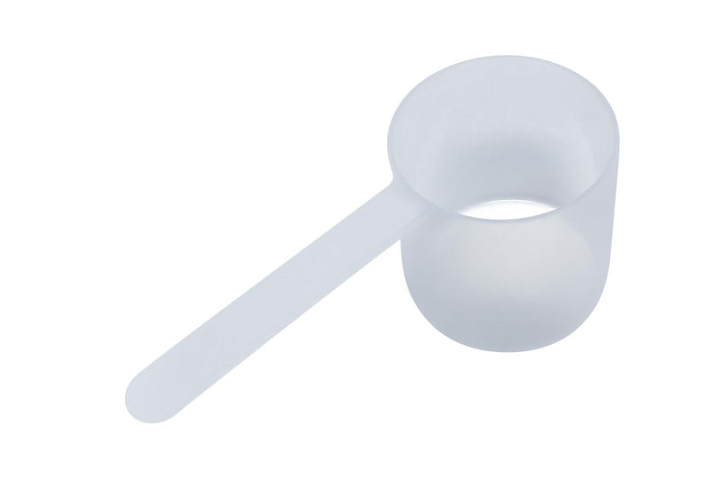 1/2 Cup (4 Oz. | 118.4 mL) Long Handle Plastic Measuring Scoop for Coffee, Protein Powder, Pet Food, Spices, Grains, Dry Goods – Food-Grade