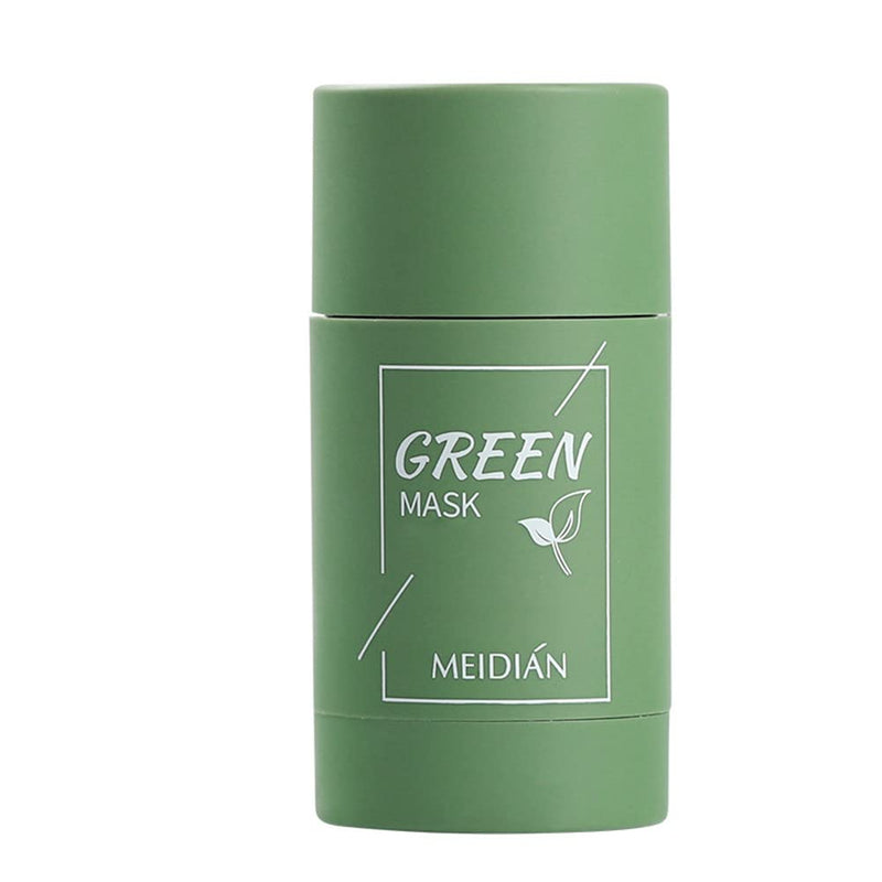 Grospe Green Tea Mask Stick Blackhead Remover Deep Pore Cleansing Clay Stick Mask Moisturizing Oil Control Shrink Pores Remove Anti-Acne Mask