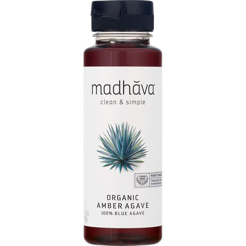 Madhava Organic Amber Raw Blue Agave - 11.75 Oz