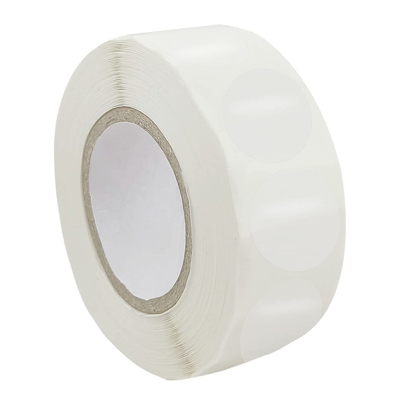 1000 Pcs Per Roll Clear Package Seals Stickers Envelope Seals for Mailing Round Circle Wafer Seal Labels Transparent Envelope Tab Sealer and