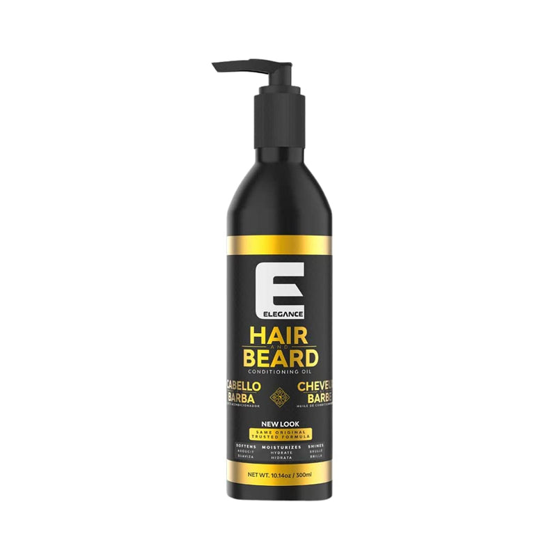 E Elegance Hair & Beard Conditioning Oil - Highly Moisturizing And Lightweight Beard Conditioner For Men, Great Smell, 3.38 Oz 10.1 Ounce (Pack of 1)