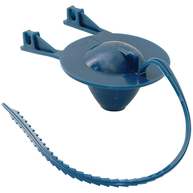 Eastman 48551 Universal Tank Fiber Strap, 2 inch Toilet Flapper, 2.4 x 2.9 x 4.6, Blue