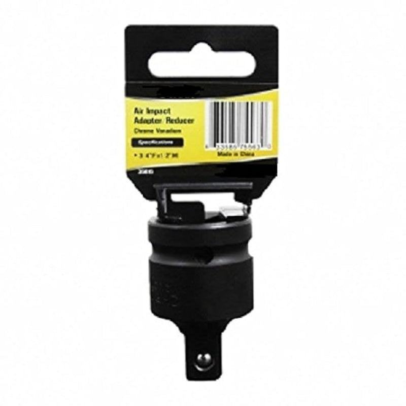 3/4" to 1/2" Inch Dr Drive Black Impact Socket Adapter Reducer Tool Adaptor