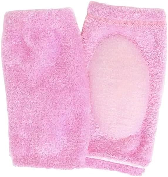 1Pair Pink Elbow Moisturizing Sleeve,Elbow Gel Cover Heel Socks Elbow Sleeves Elbow Pads for SPA Moisturizing Dry Cracked Skin Care for