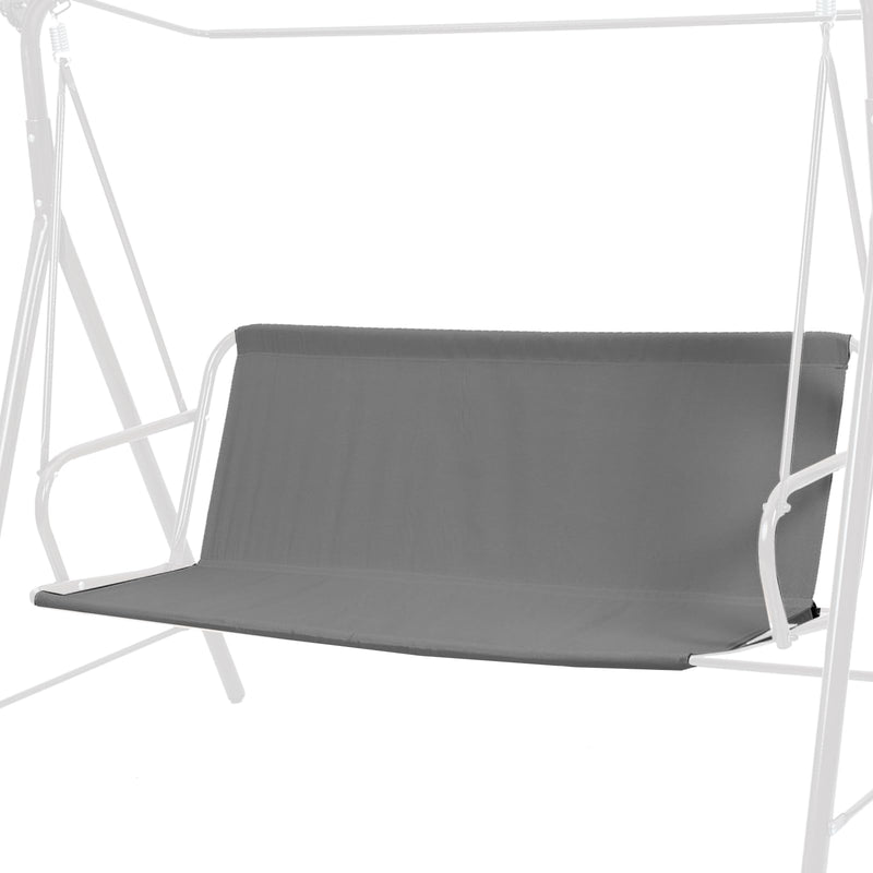 Outdoor Porch Patio Swing Seat Cover, 600D Thickened Oxford Waterproof Swing Cushion Protection Covers Replacement for Outdoors Garden Yard