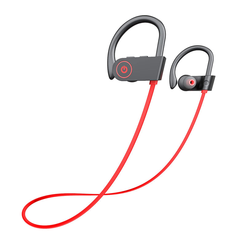 Boean Bluetooth Headphones Wireless Earbuds Bluetooth 5.3 Running Headphones IPX7 Waterproof Earphones with 16 Hrs Playtime Stereo Sound Isolation