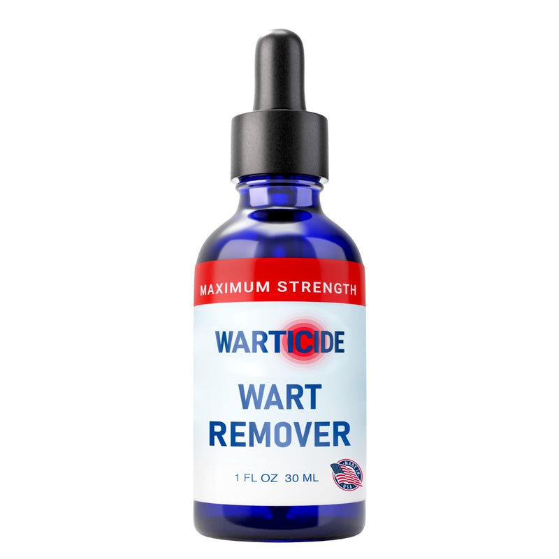 Fast-Acting Wart Remover - Effective Plantar and Genital Wart Removal with Natural Ingredients - Attacks Warts on Contact, Easy Dropper