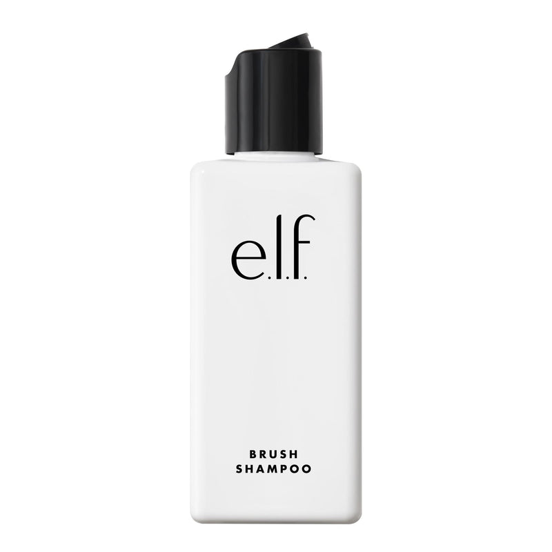 E.L.F. Makeup Brush Shampoo, Gentle Bristles Conditioner to Easily Remove Oils & Dirt from Makeup Brushes, 4.1 Fl Oz, Vegan & Cruelty-Free