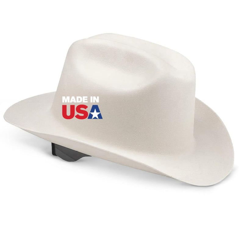 Jackson Safety Cowboy Hard Hat - Western Outlaw Style Construction Helmet with Full Brim Shade - ANSI Z89.1 & OSHA Compliant - (Multiple Colors)