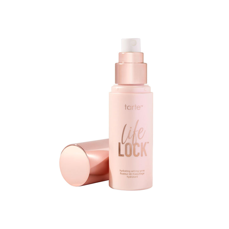 tarte Life Lock Hydrating Setting Spray – 10-in-1 Weightless Mist with Hyaluronic Acid to Hydrate & Lock Long-Lasting Makeup, Waterproof,