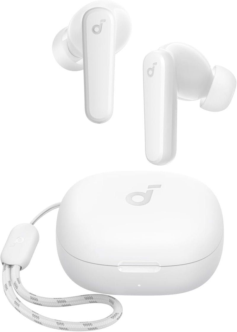 Soundcore by Anker P20I True Wireless Earbuds, 10Mm Drivers with Big Bass, Bluetooth 5.3, 30H Long Playtime, Water-Resistant, 2 Mics for AI Clear