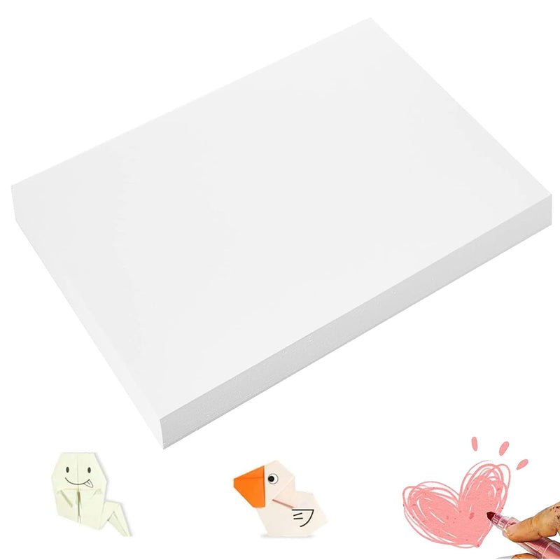 200 Sheets Arts Craft Paper for Drawing 12” x 17” White Construction Paper for Coloring, Creating, School Art Project Supplies, Standard Weight