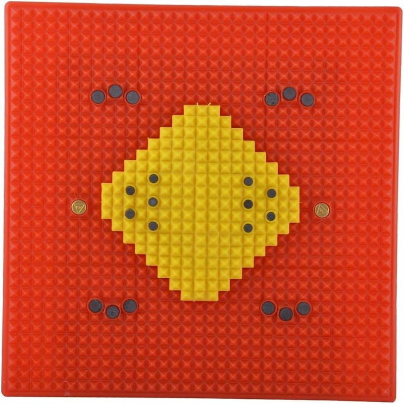 Acupressure MAT Power MAT Plate Foot Massager Board Pyramid Super MAT Magnetic Multi Colour