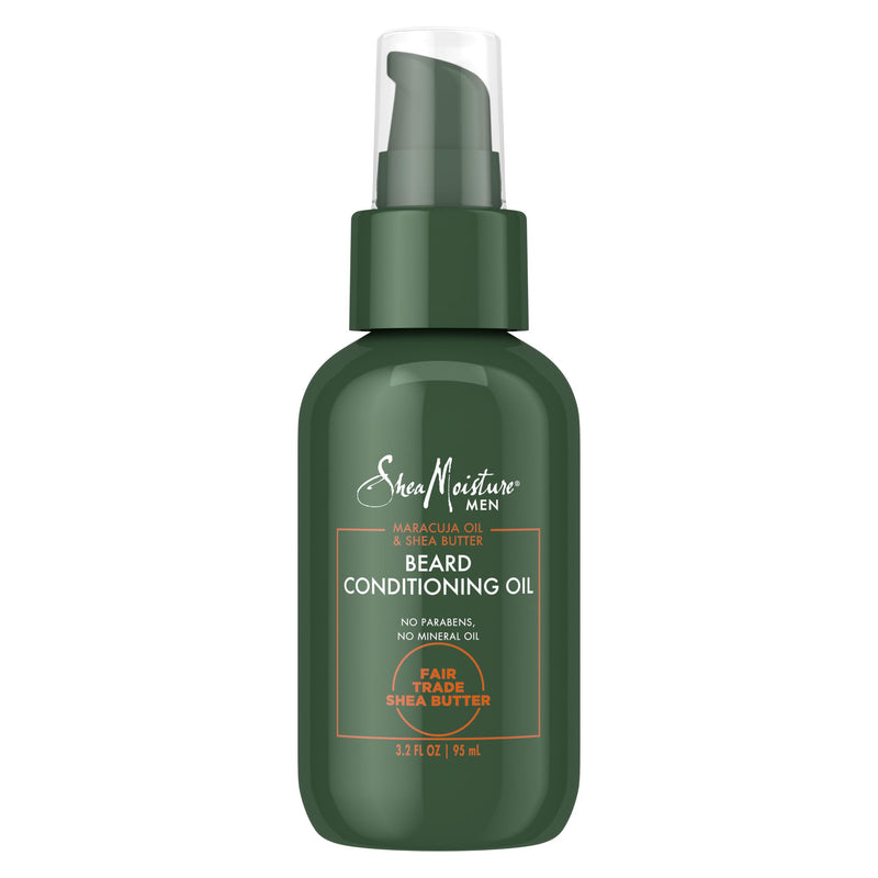 SheaMoisture Beard Conditioning Oil for a Full Beard Maracuja Oil and Shea Butter to Moisturize and Soften 3.2 oz 3.2 Fl Oz (Pack of 1)