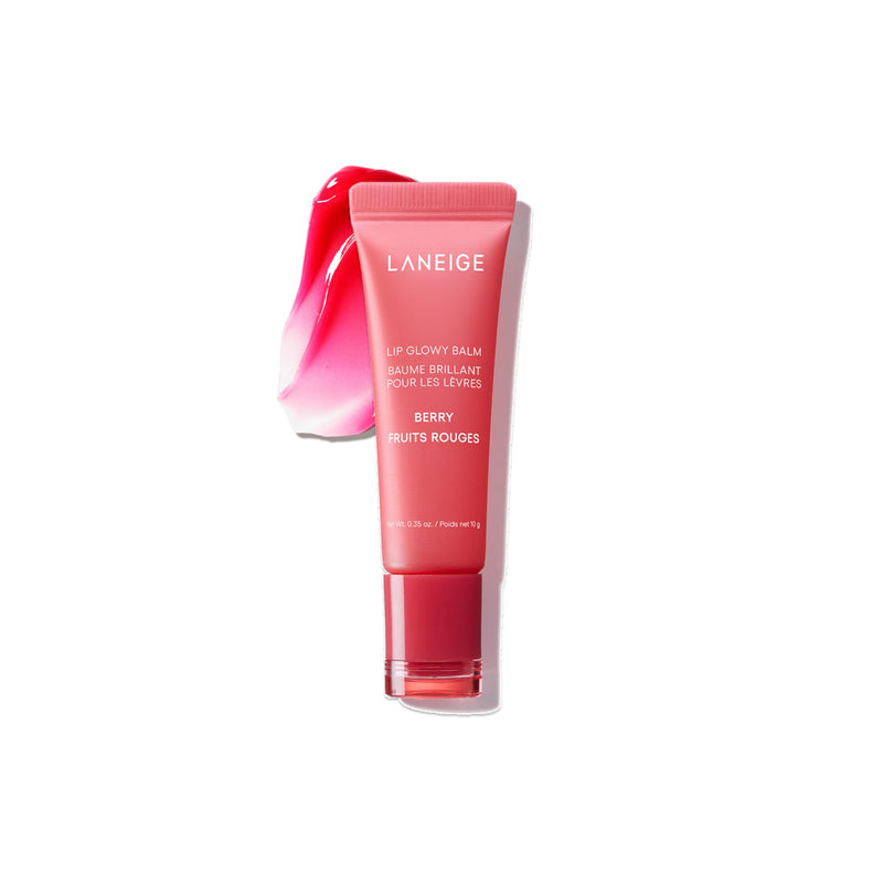 LANEIGE Lip Glowy Balm | Sheer Tinted Lip Treatment Balm Tube Berry