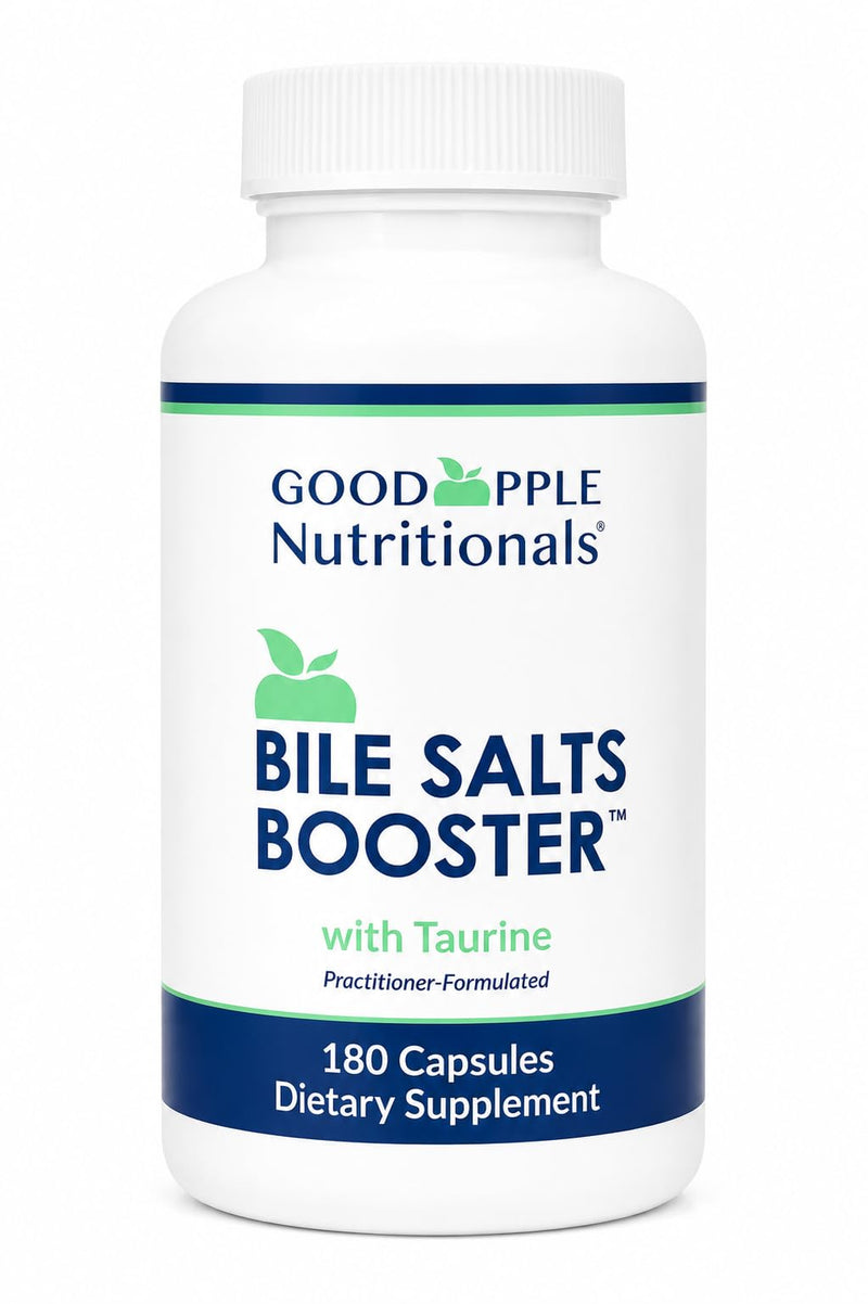 GoodApple Bile Salts Booster | Ox Bile + Taurine | Supports Fat Digestion & Healthy Bile Flow | Gallbladder Support | 180 Capsules*