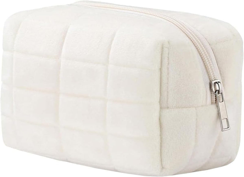 Makeup Cosmetic Bag Small Checkered Pouch Make up Purse Bag Y2K Accessories