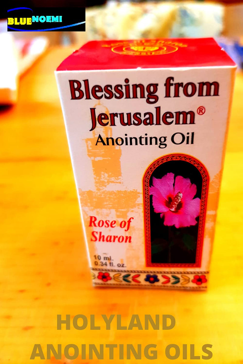 Rose of Sharon Jerum Anointing Oil 0.4 fl.oz(12ml)from the Land of the Bible