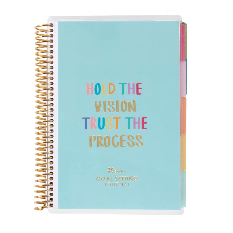 Erin Condren Coiled A5 Planner - Goal Setting, Featuring Goal-Setting Tips and Advice, Goal-Tracking Spreads, To-Do Lists for Action Steps, and