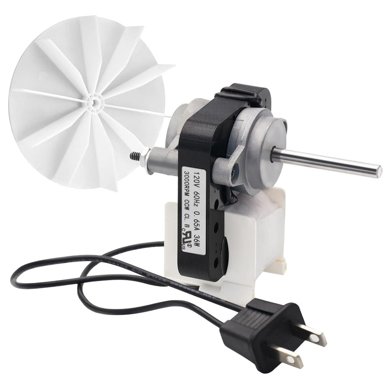 Universal Bathroom Vent Exhaust Fan Motor Replacement Electric Motors Kit SM550 for Nutonebroan 50CFM, 120V Replace C01575 65100 EM550 EM750