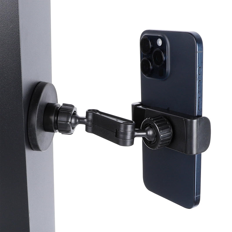 Gym Magnetic Phone Holder Mount Attach to Metal Surface, 360° Rotatable Heavy Duty Magnet Phone Mount for Gym Workout Record, Compatible with