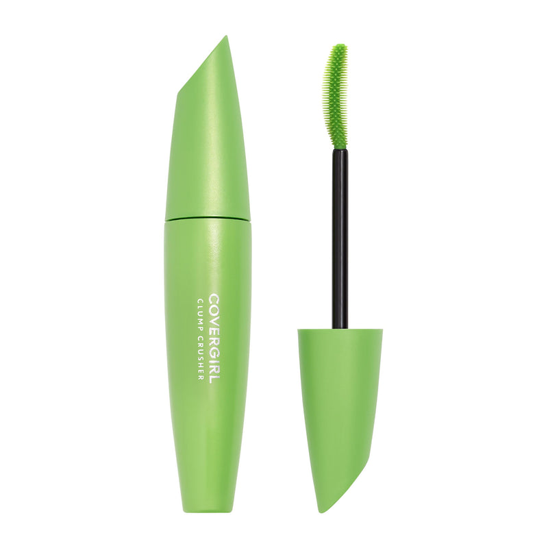 COVERGIRL Clump Crusher Water Resistant Mascara, Very Black, 0.44 Fl Oz, Volume Mascara, Clump-Free Lengthening Formula, Double-Sided Fine Tooth