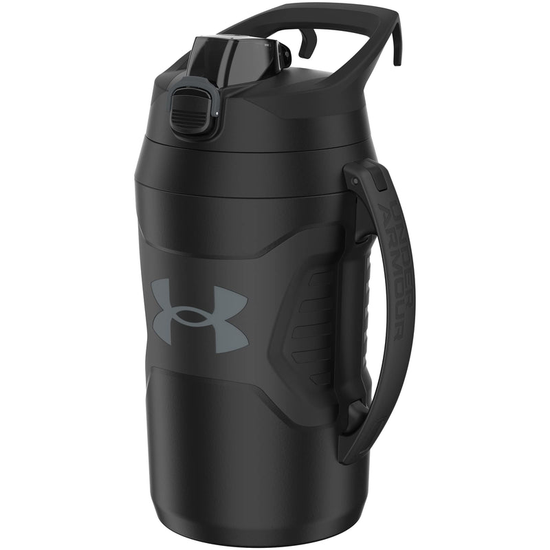 Under Armour Half Gallon Water Bottle Insulated, 64Oz Insulated Water Bottle with Handle, Sports Water Jug, Fence Hook, Leak Resistant, for