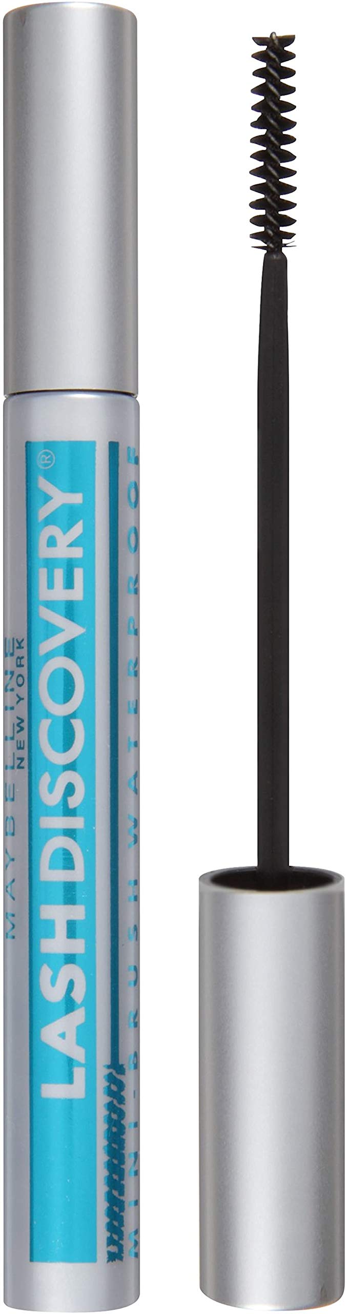 Maybelline New York Lash Discovery Mini-Brush Waterproof Mascara, Very Black, 0.16 fl. oz. 0.16 Fl Oz (Pack of 1) VERY BLACK