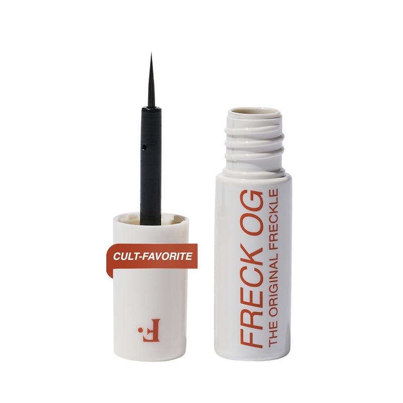 Freck OG Freckle Pen Mini 1.35ml Travel Size | Buildable Faux Freckles Makeup, Natural Sun-Kissed Finish, Long-Lasting | Clean, Vegan Formula,