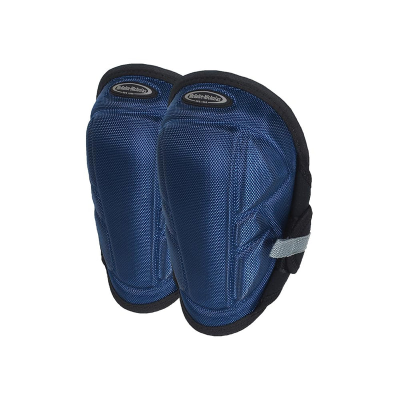 McGuire-Nicholas Gel Lite Flooring Pro Knee Pads, 1 Pair, Navy/Black | Flooring Knee Pads for Men and Women,Soft Gel Adjustable Knee Pads support