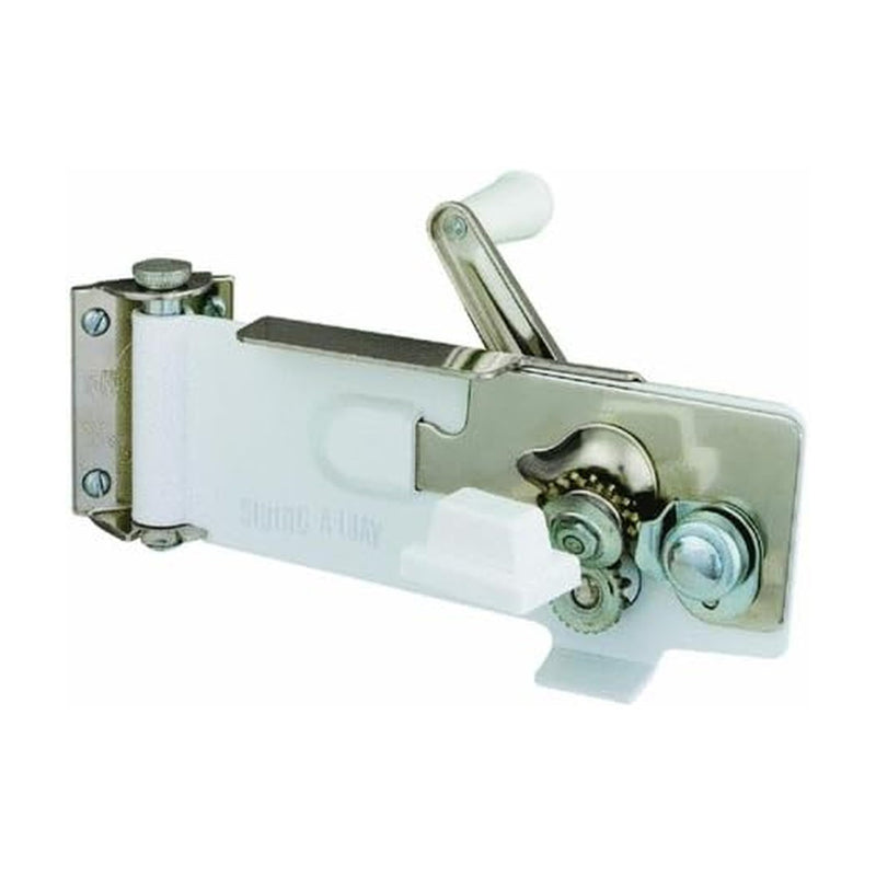 Swing-A-Way Wall Mount Can Opener with Magnet, 1-Pack, White