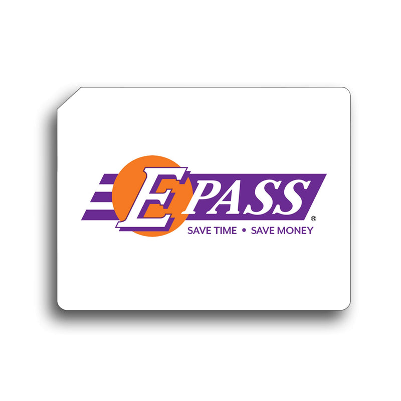 Electronic Toll Sticker by E-PASS; Prepaid Toll Program, Works on All Toll Roads in FL, GA, NC