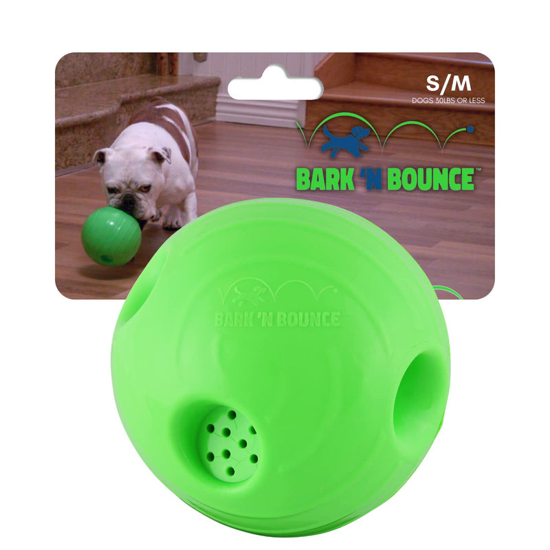 MISTIC COOL Bark N Bounce: The Interactive Dog Toy Ball that Bounces and Laughs, Engaging Your Dog's Natural Instincts | Small/Medium 3.75in |