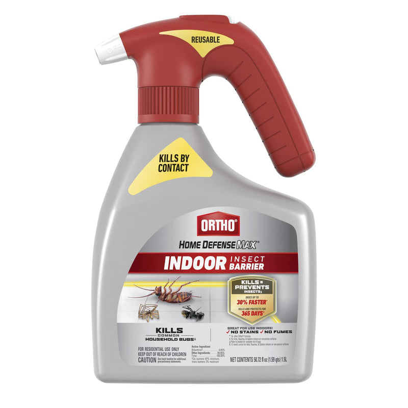 Ortho Home Defense Max Indoor Insect Barrier, 1.5 L Quickhand Sprayer
