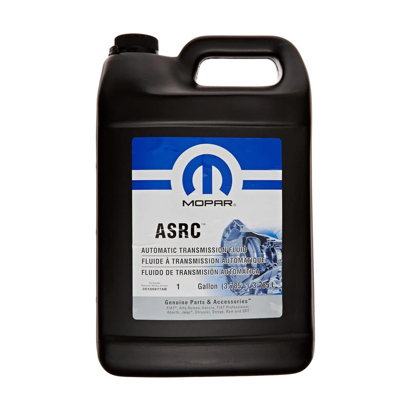 Mopar Transmission Fluid - 5189977AD | Genuine OEM Fluid for DC/DM Body AS68RC, Use in Chrysler, Dodge & Ram Transmissions Made by Aisin-Warner,