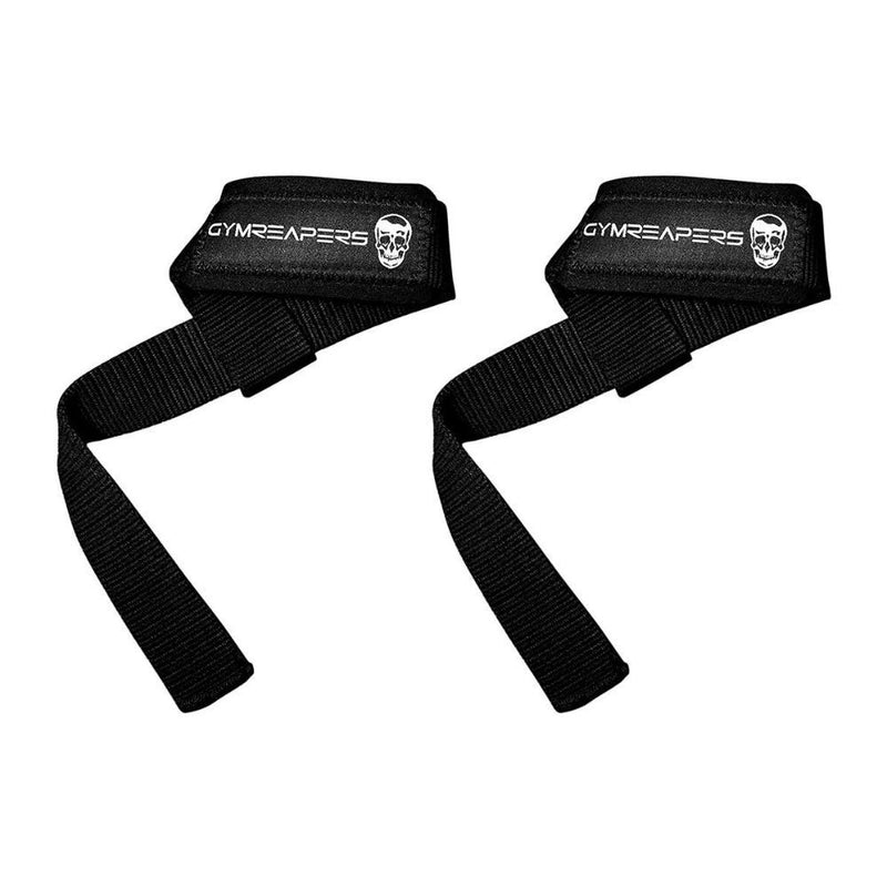 Gymreapers Lifting Wrist Straps for Weightlifting, Bodybuilding, Powerlifting, Strength Training, & Deadlifts - Padded Neoprene with 18 inch