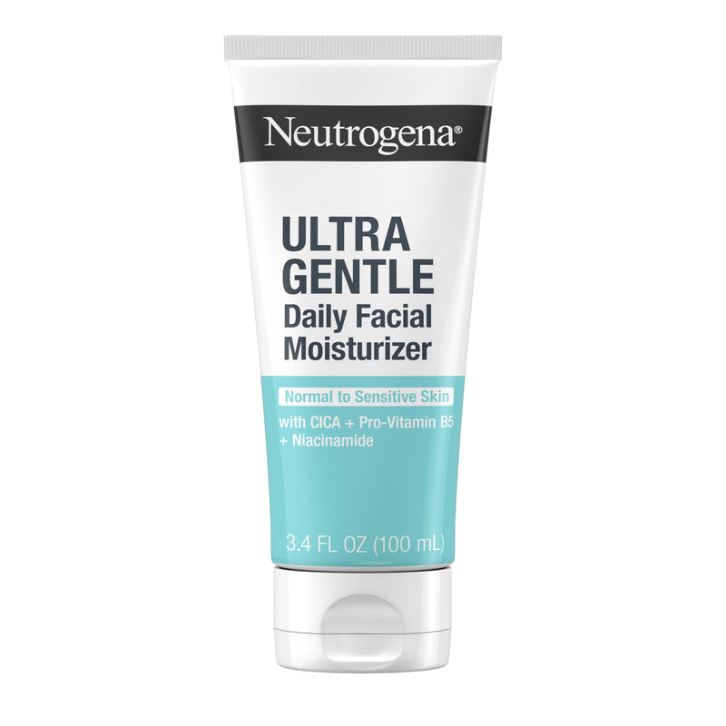 Neutrogena Fragrance Free Daily Facial Moisturizer, Face & Neck Moisturizer for Sensitive Skin with Vitamin B3, Pro-Vitamin B5 & Vitamin E