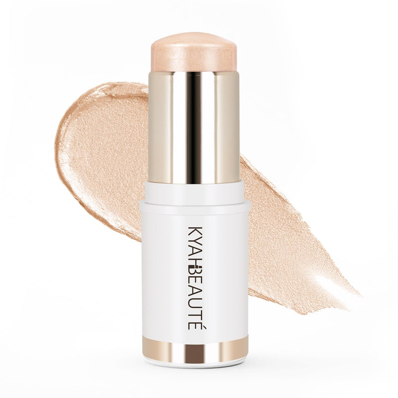 Dewy Highlighter Makeup 15G/0.53Fl.Oz, Highlighter Makeup Stick for Face and Body, Radiant & Shimmer Glow, Buildable Color for All Day | Vegan &