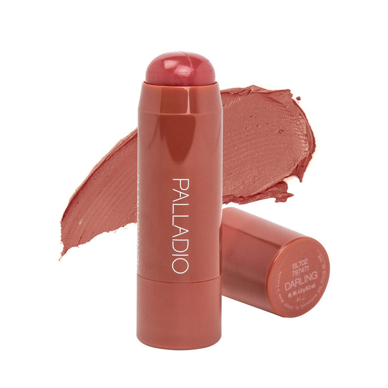 Palladio I'M Blushing 2-In-1 Cheek and Lip Tint, Buildable Lightweight Cream Blush, Sheer Multi Stick Hydrating Formula, All Day Wear, Easy