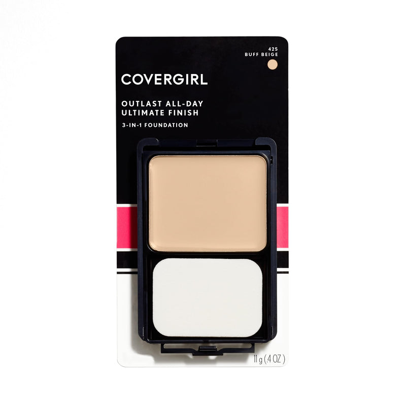 COVERGIRL Outlast All-Day Ultimate Finish Foundation, Buff Beige 425 425 Buff Beige