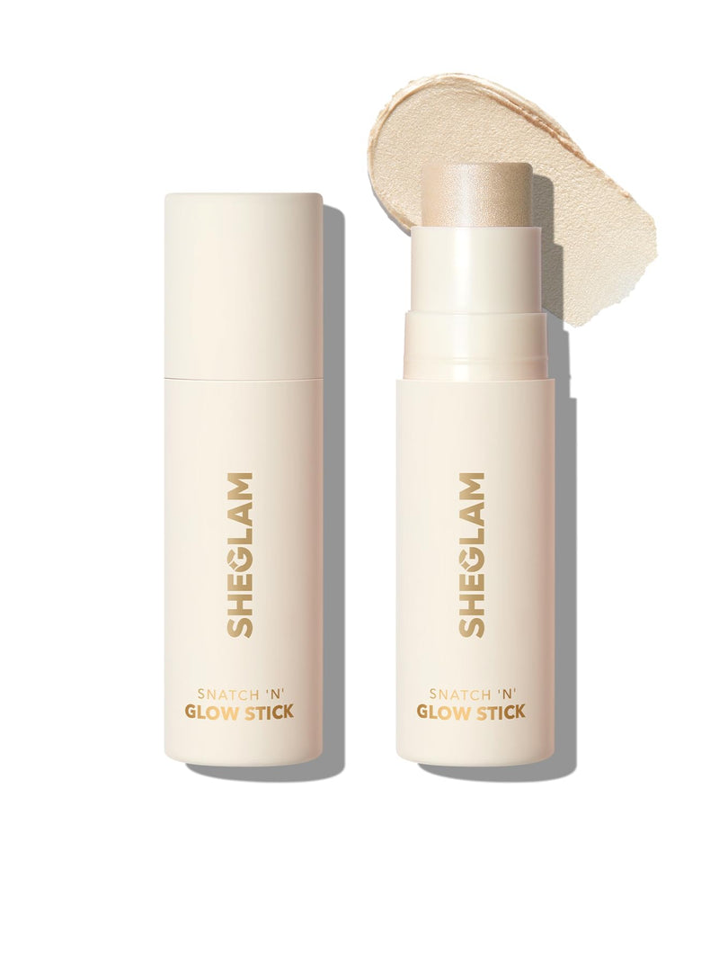 SHEGLAM Cream Highlighter Stick Long Lasting Brightening Non-Caking Highlighter Makeup - Vanilla Frost Vanilla Frost 0.24 Ounce (Pack of 1)
