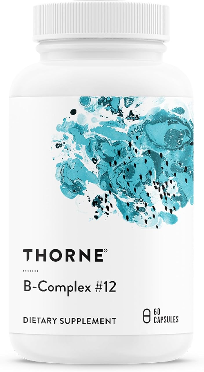 THORNE B-Complex 2 - Vitamin B Complex with Active B12 and Folate - 60 Capsules