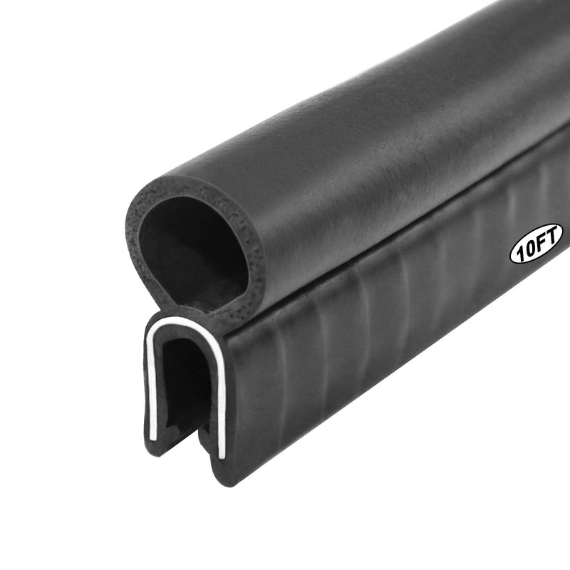 Storystore Automotive Door Weather Stripping 10 Ft EPDM Rubber Seal Strip 10 Feet