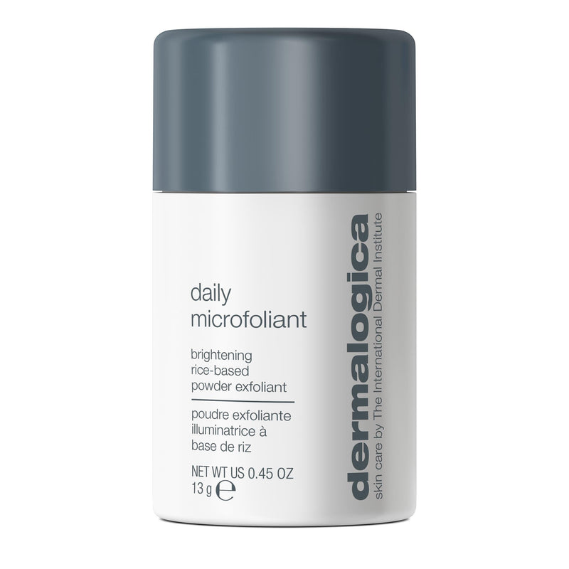 Dermalogica Daily Microfoliant, Face Exfoliator Scrub Powder with Salicylic Acid and Papaya Enzyme, Achieve Brighter, Smoother Skin Daily 0.45