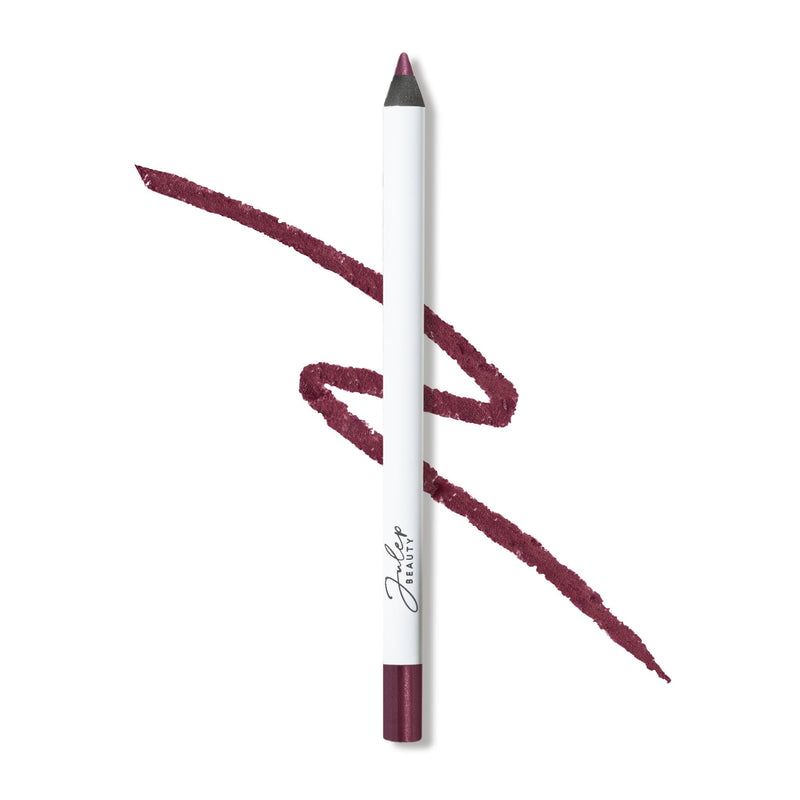 Julep When Pencil Met Gel Eyeliner – Waterproof, Long-Lasting, Smudge-Proof Liner for Everyday to Night Looks, Fig Shimmer 18 Fig Shimmer