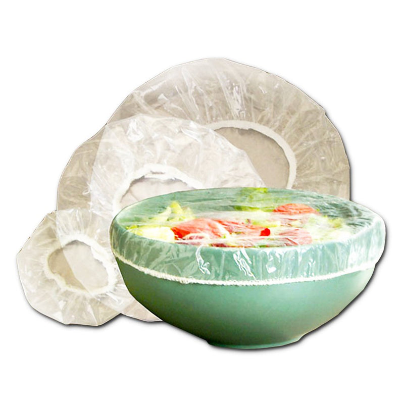 VCCGY Set of 24 Reusable Elastic Bowl, Dish & Plate Covers - 3 Sizes