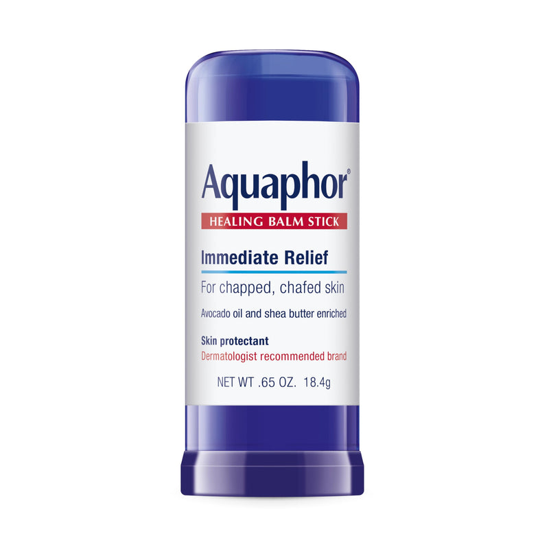 Aquaphor Healing Balm Stick, Skin Protectant with Avocado Oil and Shea Butter, 0.65 Oz Stick 0.65 Ounce (Pack of 1)