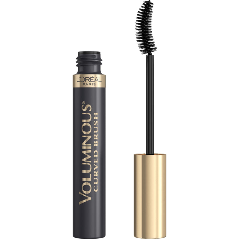 L'Oreal Paris Makeup Voluminous Original Curved Brush Mascara, Black, 0.28 Fl Oz Black 0.28 Fl Oz (Pack of 1)