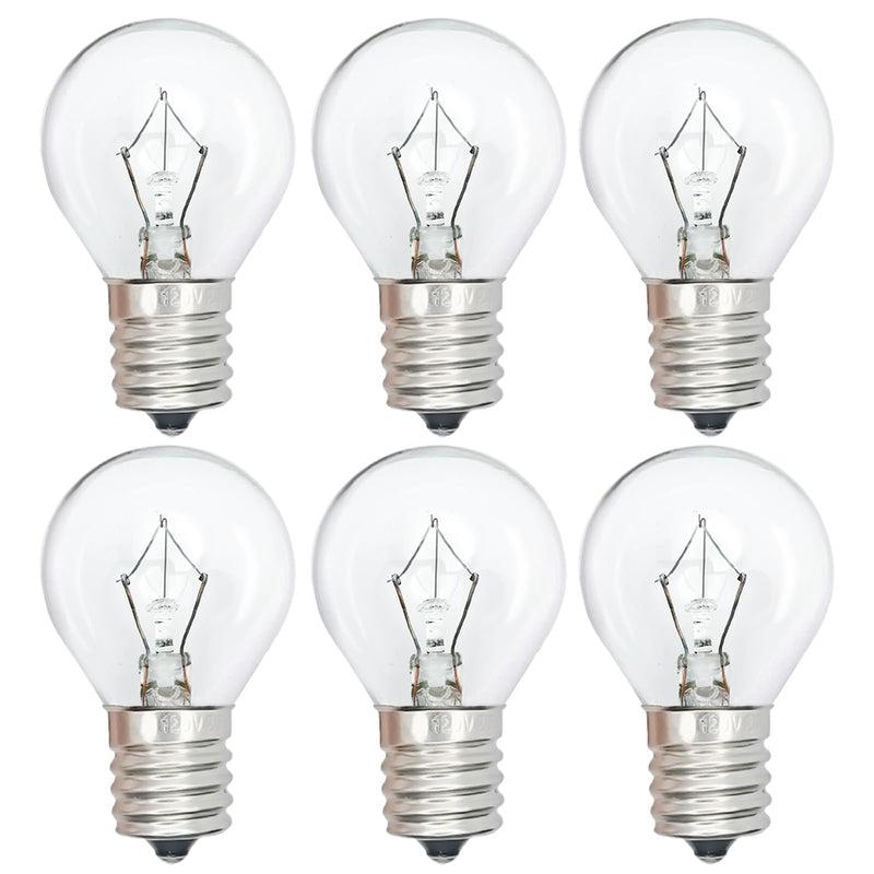 Lava Lamp Bulbs 25 Watt S11 E17 Base The Original Replacement Light Bulbs for 14.5" Lava Lamps and Glitter Lamps,120 Volt Motion Lava Lamp Light