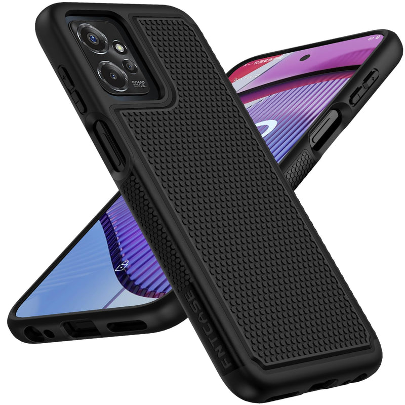FNTCASE for Motorola Moto G-Power-5G 2023 Case: Moto G 5G 2023 Case Dual Layer Shockproof Protective Textured Design Cell Phone Cover Heavy Duty